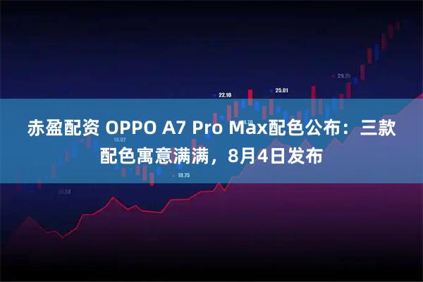 赤盈配资 OPPO A7 Pro Max配色公布：三款配色寓意满满，8月4日发布